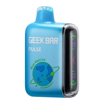 Blue Razz Ice - Geek Bar Pulse 15000 Disposable Vape - USA