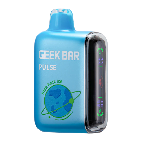 Blue Razz Ice - Geek Bar Pulse 15000 Disposable Vape - USA