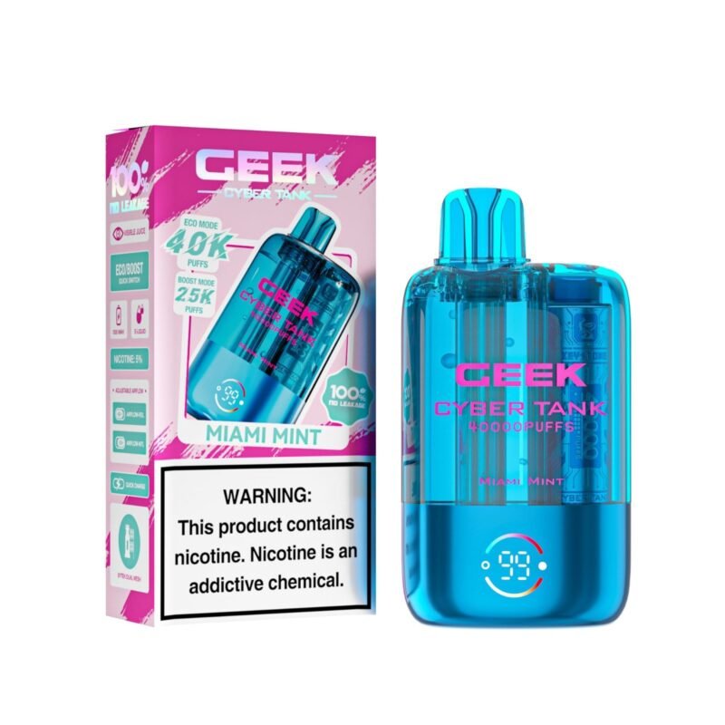 Geek Bar Miami Mint | Affordable Miami Mint Geek Bar Flavor