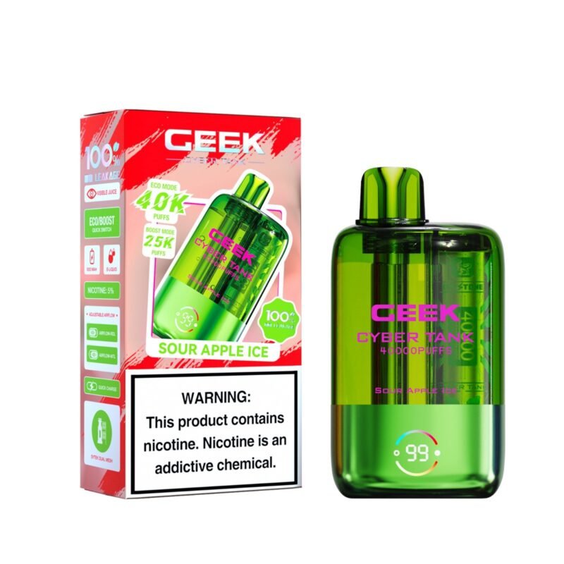 Sour Apple Ice Geek Bar | Buy Online Geek Bar Sour Apple Ice